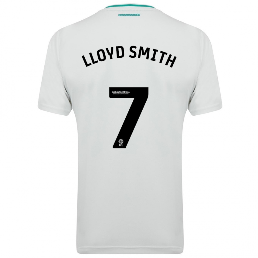Uomo Maglia Lexi Lloyd-Smith #7 Bianco Kit Gara Away 2023/24 Maglietta