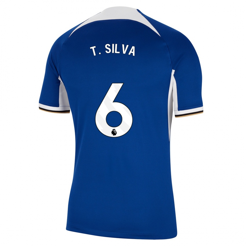 Bambino Maglia Thiago Silva #6 Blu Kit Gara Home 2023/24 Maglietta