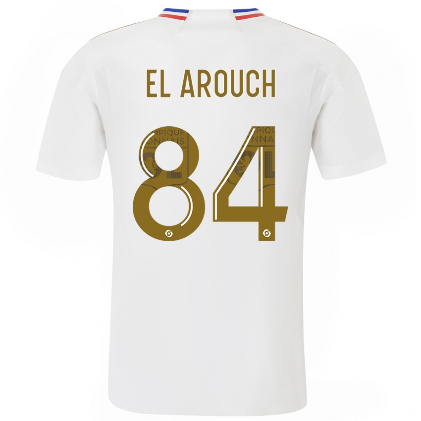 Bambino Maglia Mohamed El Arouch #84 Bianco Kit Gara Home 2023/24 Maglietta