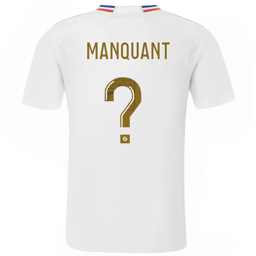Bambino Maglia Joris Manquant #0 Bianco Kit Gara Home 2023/24 Maglietta