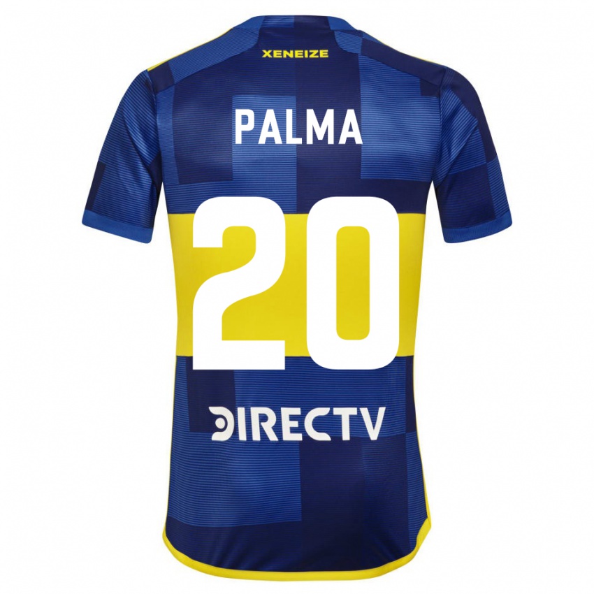 Bambino Maglia Lucas Palma #20 Blu Scuro Giallo Kit Gara Home 2023/24 Maglietta