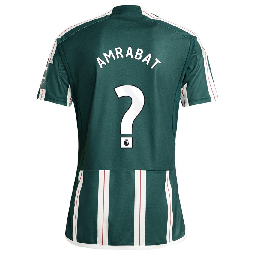 Bambino Maglia Sofyan Amrabat #0 Verde Scuro Kit Gara Away 2023/24 Maglietta