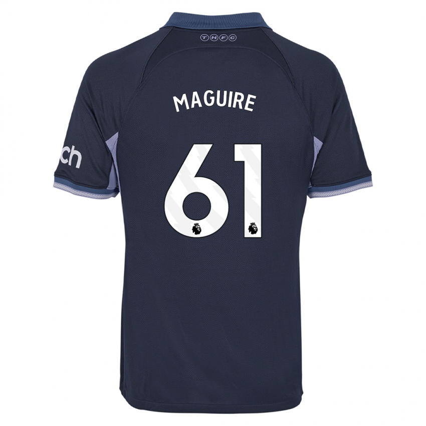 Bambino Maglia Aaron Maguire #61 Blu Scuro Kit Gara Away 2023/24 Maglietta