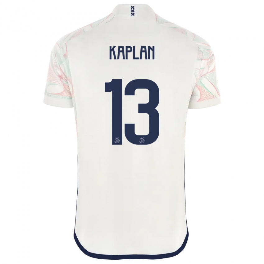 Bambino Maglia Ahmetcan Kaplan #13 Bianco Kit Gara Away 2023/24 Maglietta