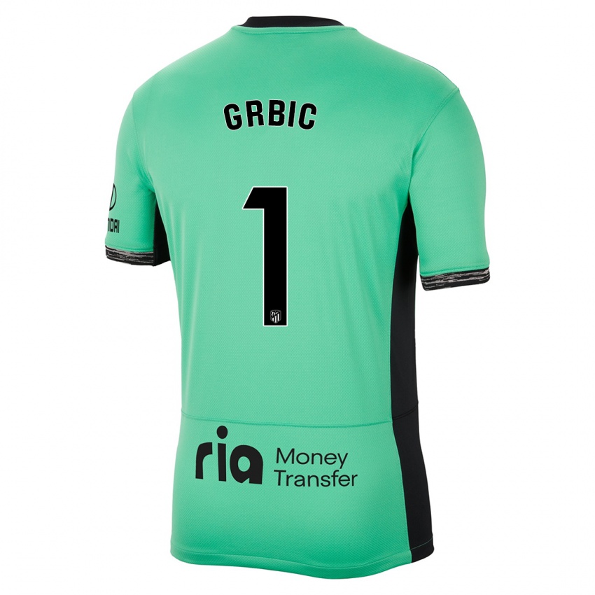 Bambino Maglia Ivo Grbic #1 Verde Primavera Kit Gara Third 2023/24 Maglietta
