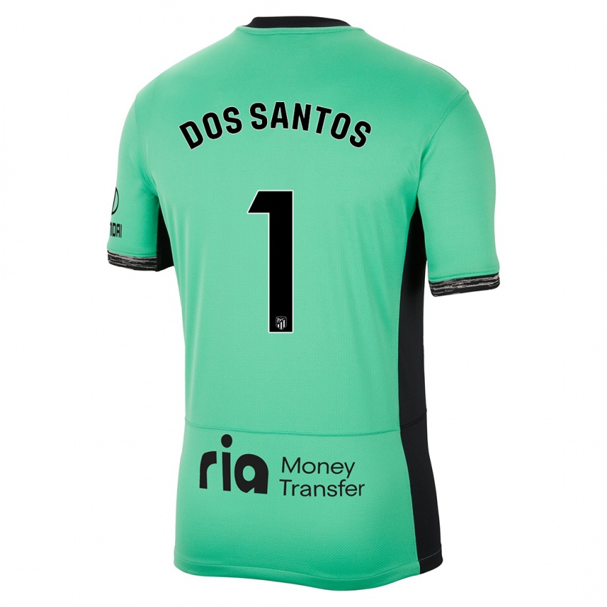 Bambino Maglia Alex Dos Santos #1 Verde Primavera Kit Gara Third 2023/24 Maglietta