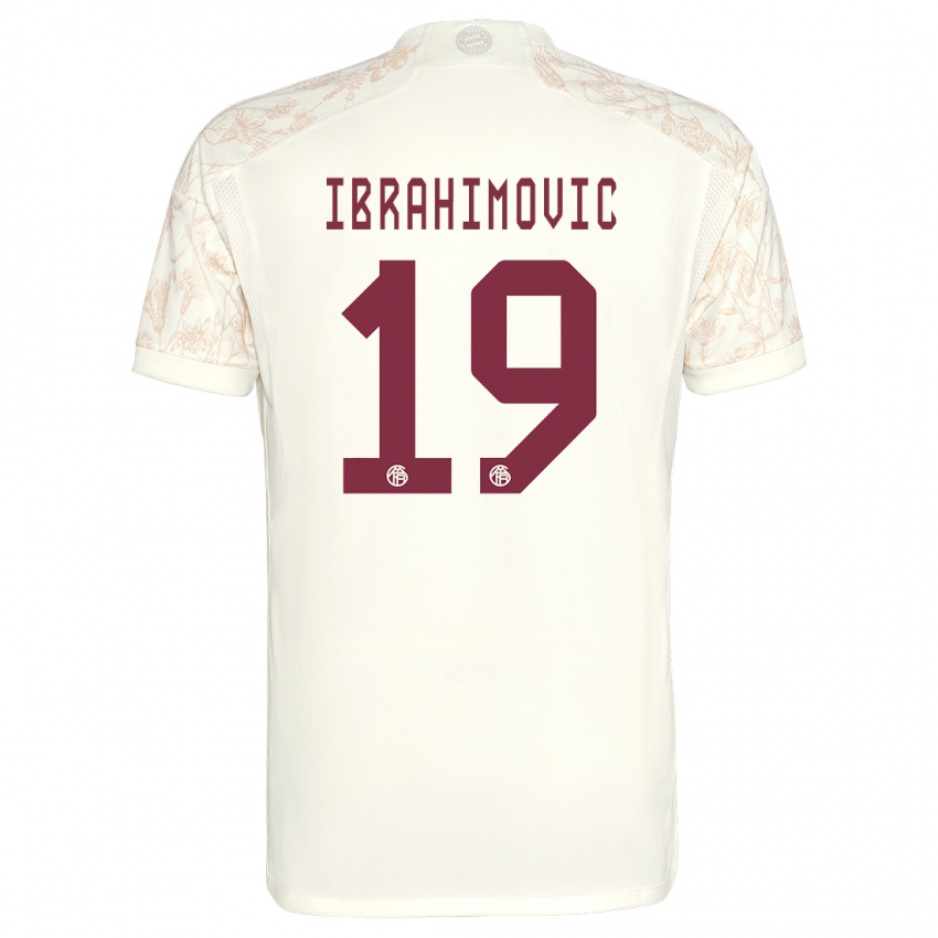 Bambino Maglia Arijon Ibrahimovic #19 Bianco Kit Gara Third 2023/24 Maglietta