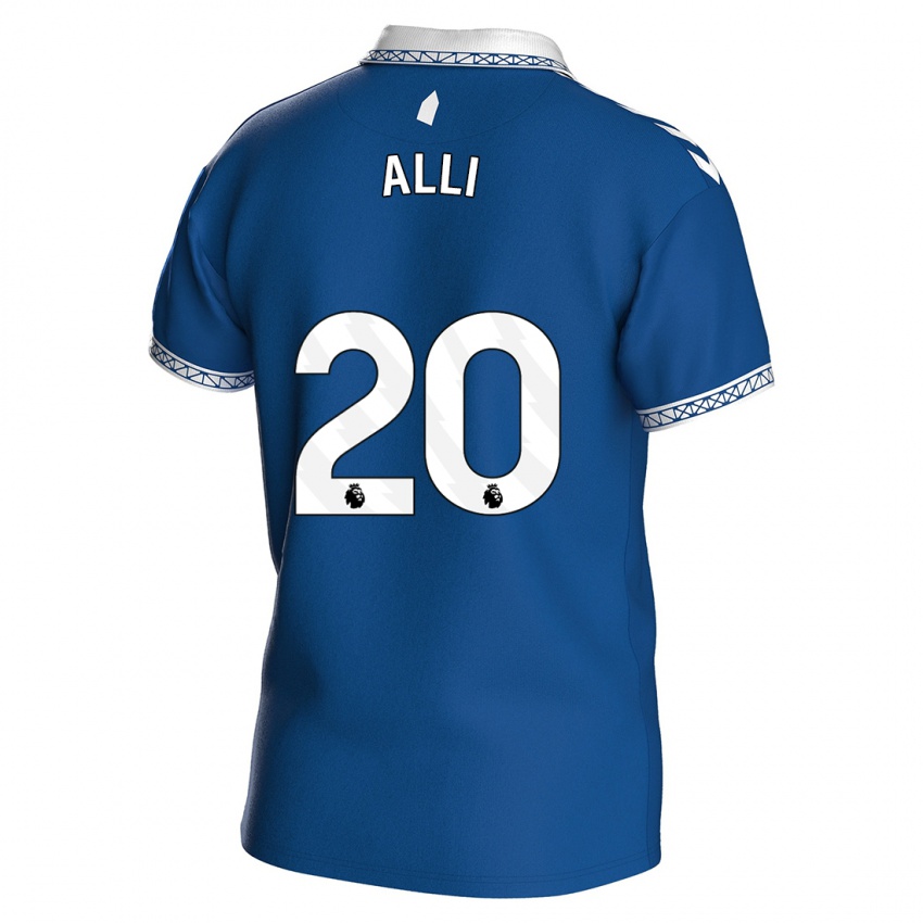 Uomo Maglia Dele Alli #20 Blu Reale Kit Gara Home 2023/24 Maglietta