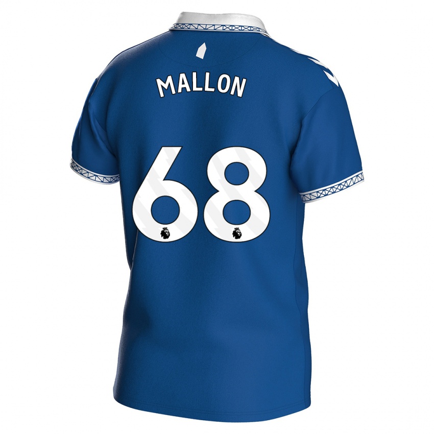 Uomo Maglia Mathew Mallon #68 Blu Reale Kit Gara Home 2023/24 Maglietta