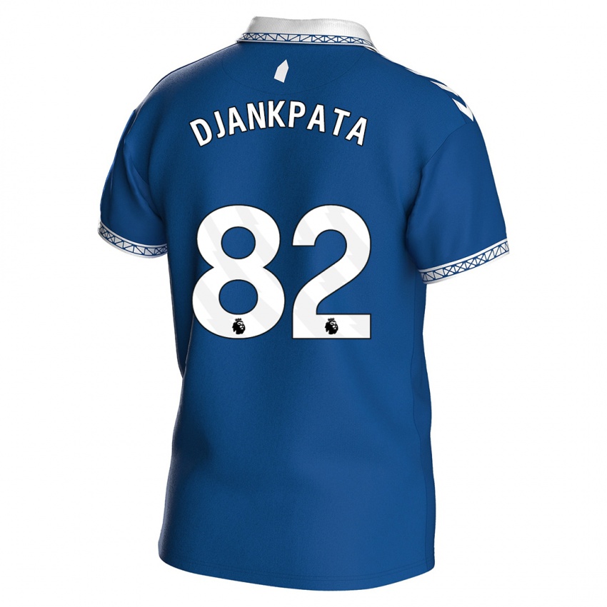 Uomo Maglia Halid Djankpata #82 Blu Reale Kit Gara Home 2023/24 Maglietta