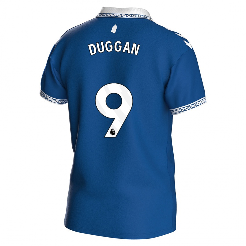 Uomo Maglia Toni Duggan #9 Blu Reale Kit Gara Home 2023/24 Maglietta