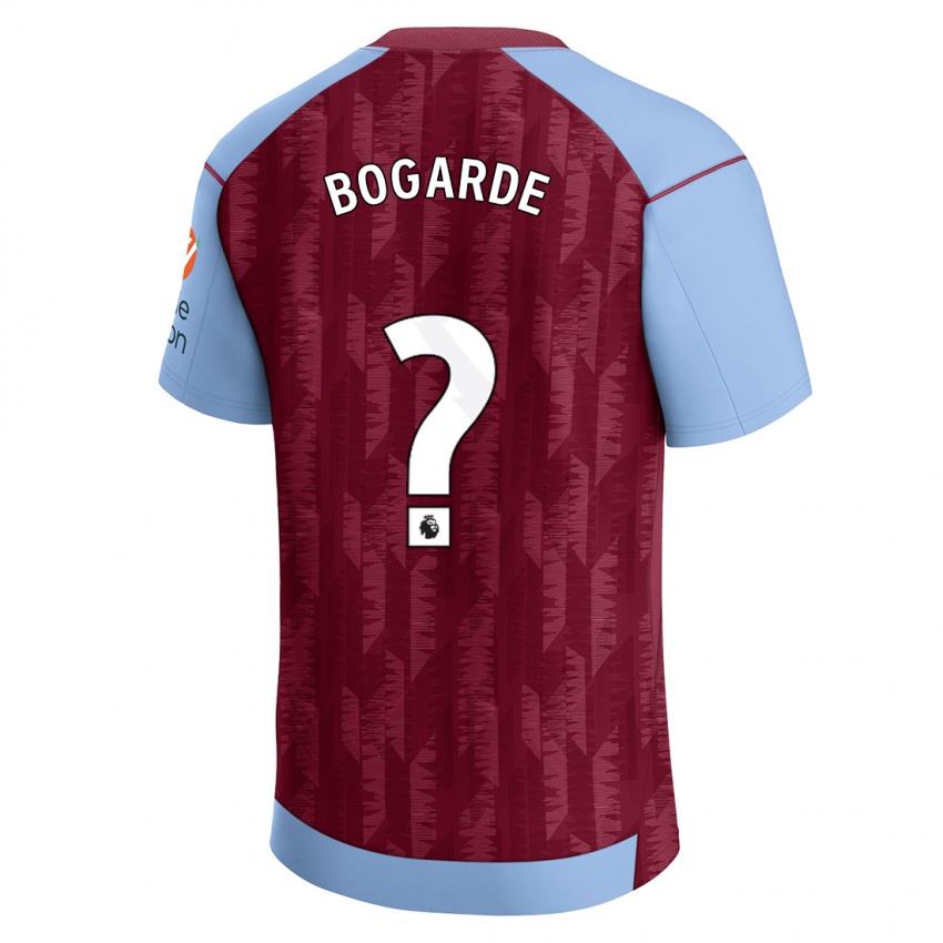 Uomo Maglia Lamare Bogarde #0 Blu Bordeaux Kit Gara Home 2023/24 Maglietta