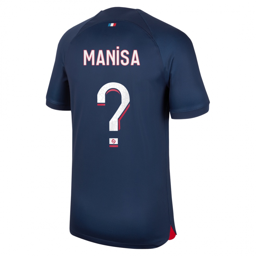 Uomo Maglia Lenny Manisa #0 Blu Rosso Kit Gara Home 2023/24 Maglietta