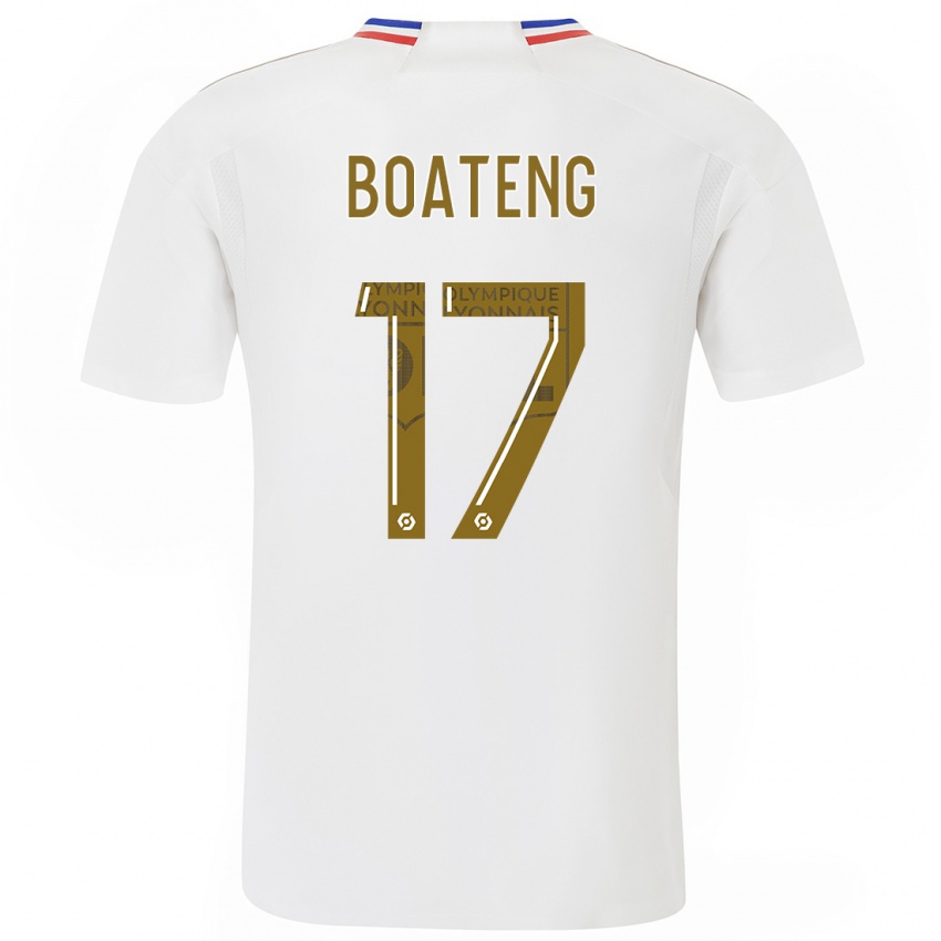 Uomo Maglia Jerome Boateng #17 Bianco Kit Gara Home 2023/24 Maglietta