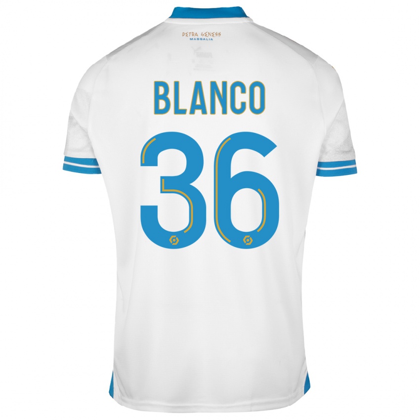 Uomo Maglia Ruben Blanco #36 Bianco Kit Gara Home 2023/24 Maglietta
