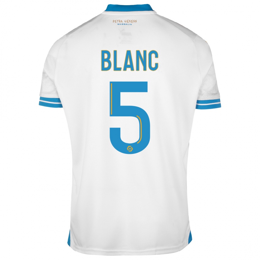 Uomo Maglia Amandine Blanc #5 Bianco Kit Gara Home 2023/24 Maglietta