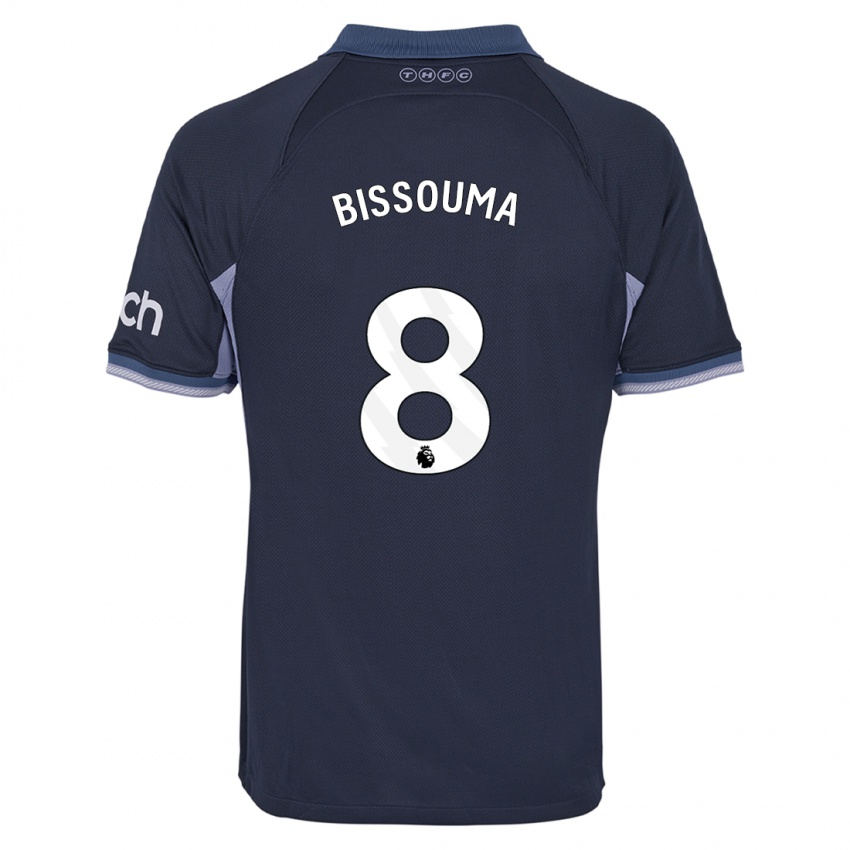 Uomo Maglia Yves Bissouma #8 Blu Scuro Kit Gara Away 2023/24 Maglietta