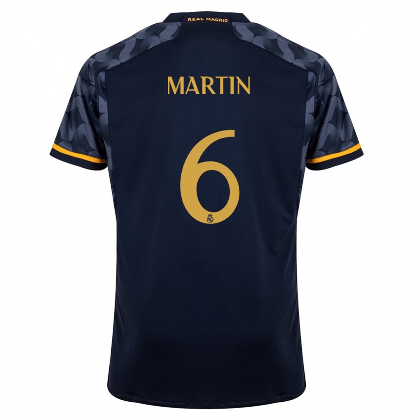 Uomo Maglia Mario Martin #6 Blu Scuro Kit Gara Away 2023/24 Maglietta