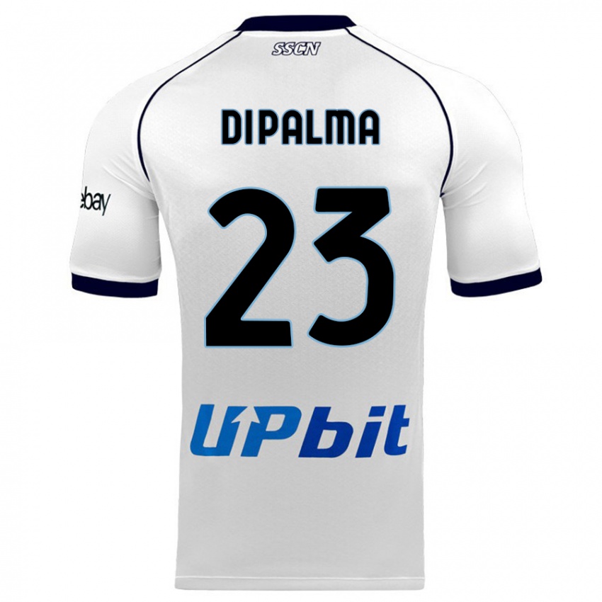 Uomo Maglia Manuel Di Palma #23 Bianco Kit Gara Away 2023/24 Maglietta