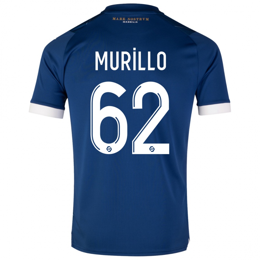 Uomo Maglia Amir Murillo #62 Blu Scuro Kit Gara Away 2023/24 Maglietta