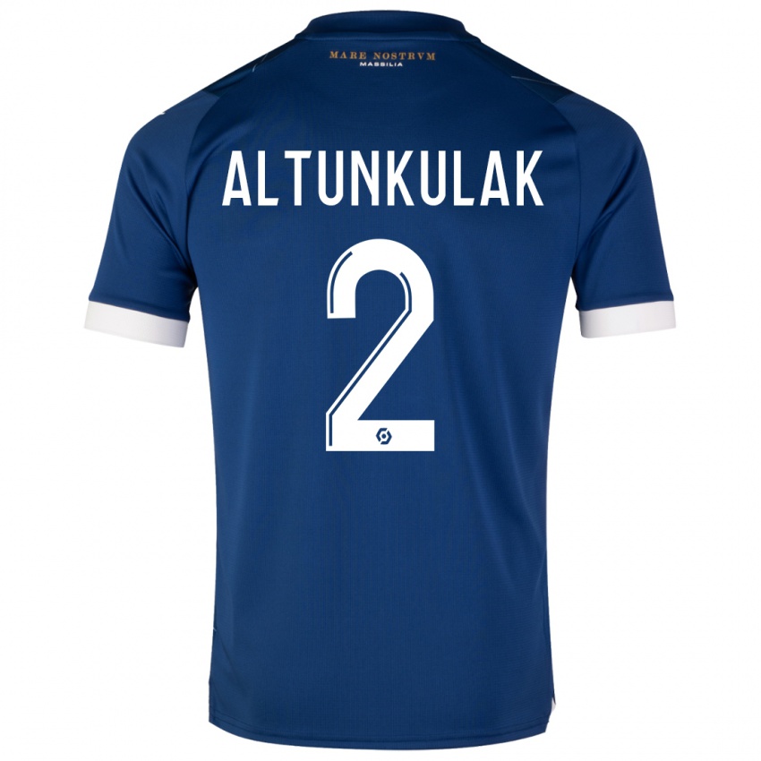 Uomo Maglia Selen Altunkulak #2 Blu Scuro Kit Gara Away 2023/24 Maglietta