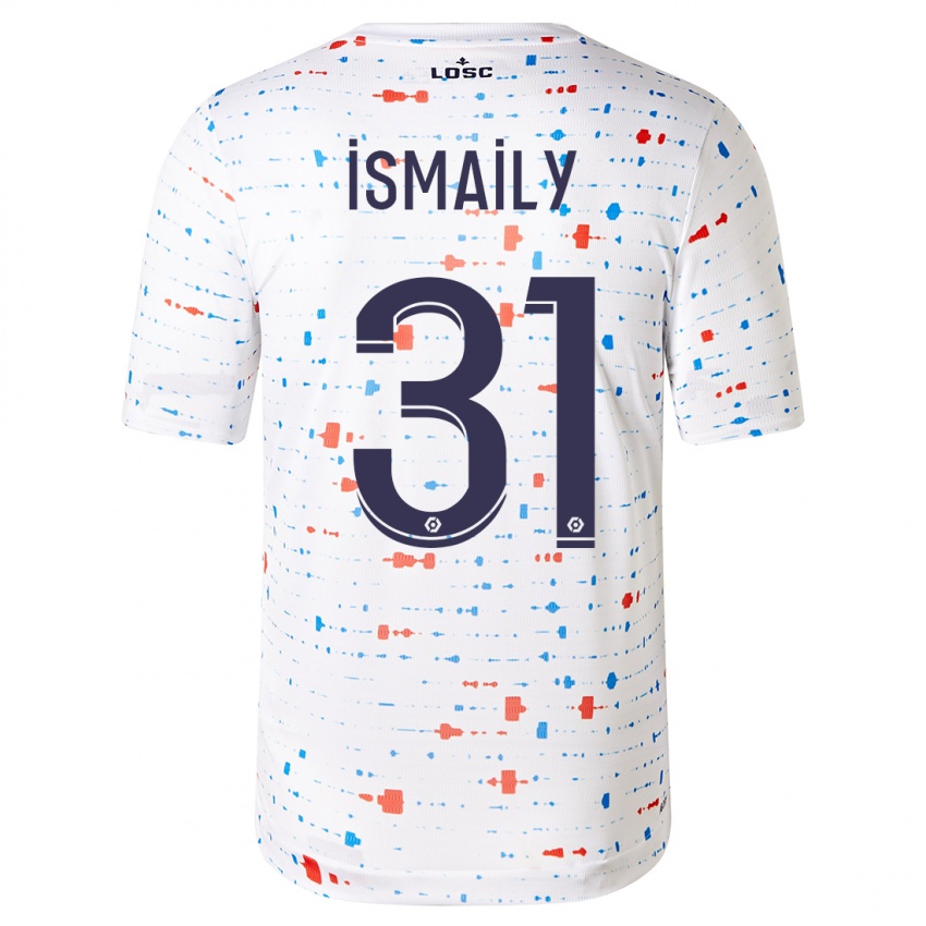 Uomo Maglia Ismaily #31 Bianco Kit Gara Away 2023/24 Maglietta