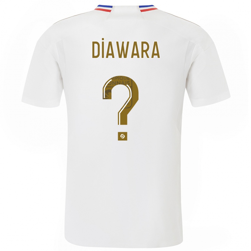 Donna Maglia Tidiane Diawara #0 Bianco Kit Gara Home 2023/24 Maglietta