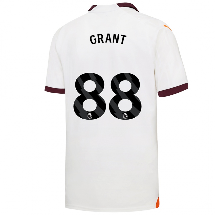 Donna Maglia True Grant #88 Bianco Kit Gara Away 2023/24 Maglietta